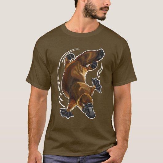 T-shirt ornithorynque (Devant)
