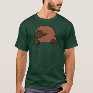T-shirt Ornithorynque Australie Ornithorynque Mammifère Or