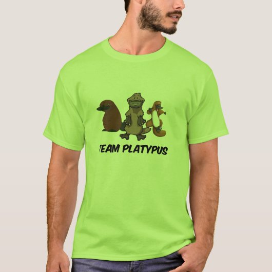 T-shirt Ornithorynque d'équipe (Devant)