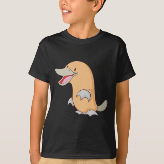 T-shirt Ornithorynque heureux (Devant)