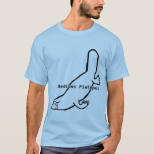 T-shirt Ornithorynque T d'Oedipe par : E.A.