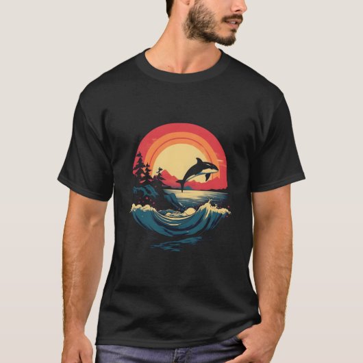 T-shirt Orque Baleine Er Orca (Devant)