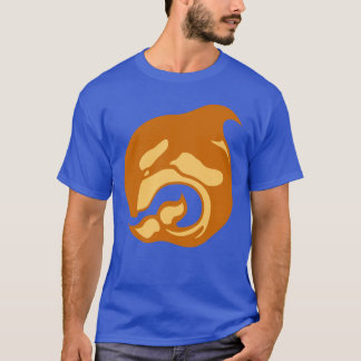 T-shirt orque brulée