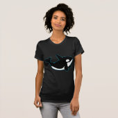 T-shirt Orque mignonne (épaulard) (Devant entier)