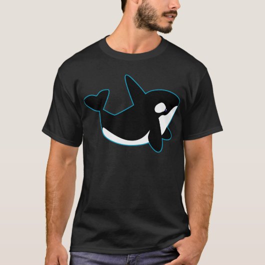 T-shirt Orque mignonne (épaulard) (Devant)
