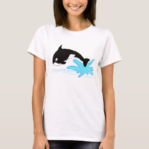 T-shirt Orque sautante