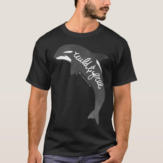 T-shirt Orque Sauvage & Libre (Devant)