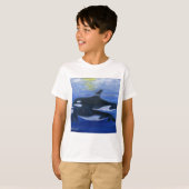 T-shirt Orques nageant (Devant entier)