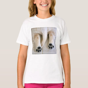 T-shirt Orteils de marionnettes d'or