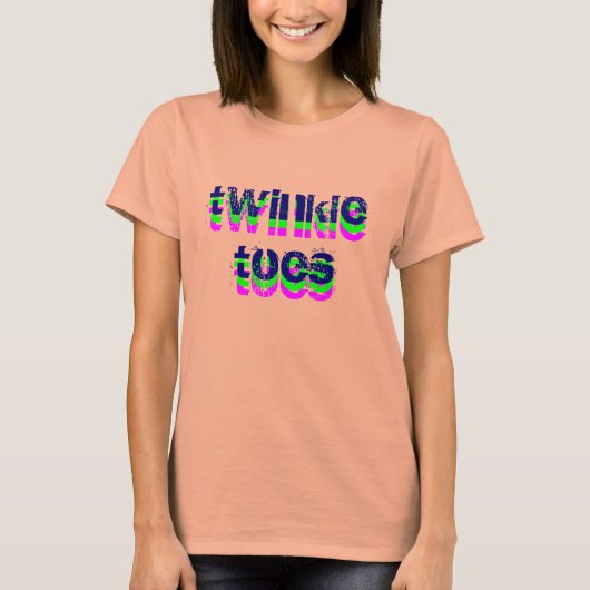 T-shirt orteils tordus (Devant)
