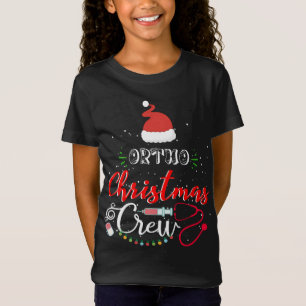 T-Shirt Ortho Nurse Christmas Crew Cute Xmas