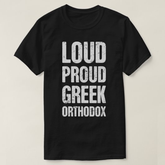 T-shirt Orthodoxe de Church (Design devant)
