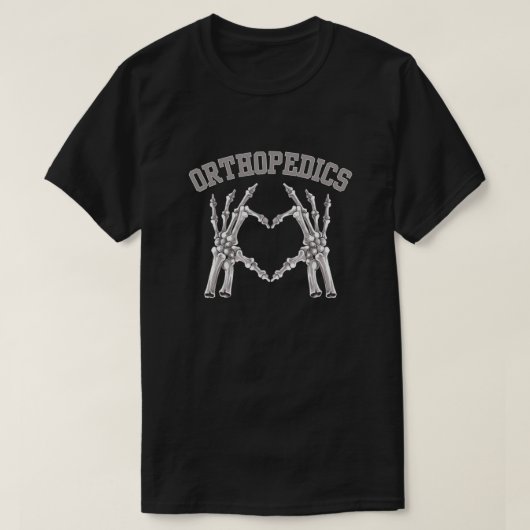 T-shirt Orthopédie. chirurgie manuelle. les chirurgiens or (Design devant)