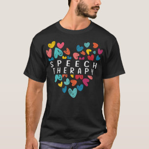 T-shirt Orthophonie LOVE Thérapie de la parole et du langa