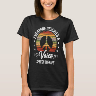 T-shirt Orthophonie Orthophoniste SLP