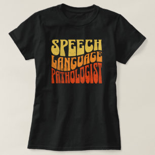 T-shirt Orthophoniste Rétro Vintage