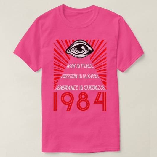 T-shirt Orwell 1984 (Design devant)