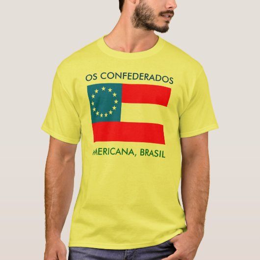 T-shirt OS Confederados (Devant)