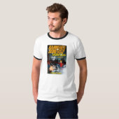 T-shirt Os de Banneker et les abeilles géantes de robot (Devant entier)