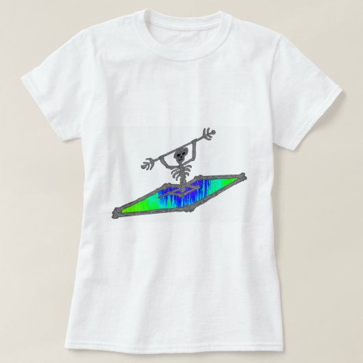 T-shirt Os de Billy de kayak (Design devant)