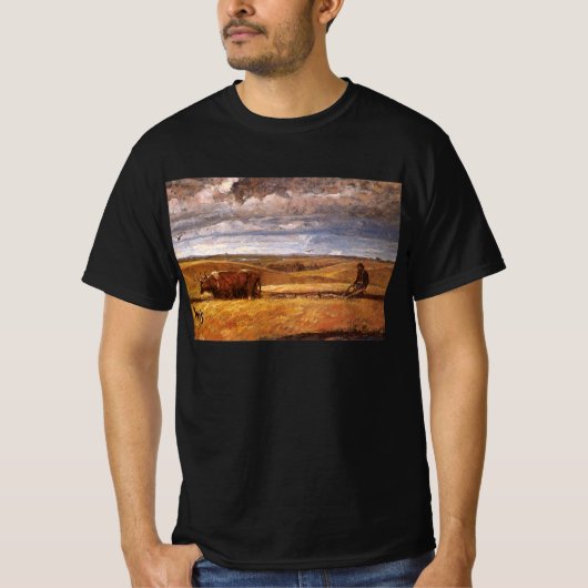T-shirt Os de bison coulés sous Harvey Thomas Dunn (Devant)