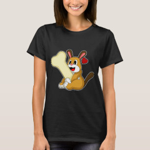 T-shirt Os de chien