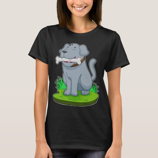 T-shirt Os de chien (Devant)