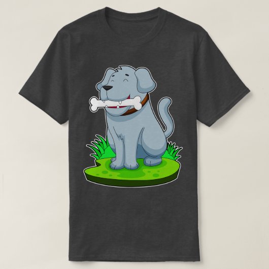T-shirt Os de chien 2 (Design devant)