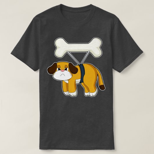 T-shirt Os de chien 3 (Design devant)