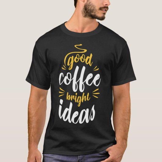T-shirt os de cool de café (Devant)