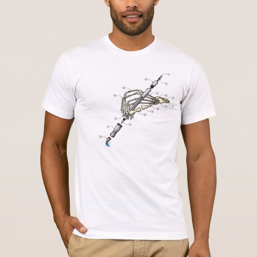 T-shirt Os de griffonnage de mA (Devant)