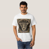 T-shirt Os de léopard  (Devant entier)