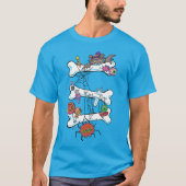 T-shirt Os et blagues effrayants (Devant)