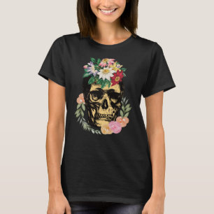 T-shirt Os Et Fleurs
