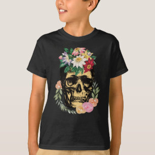 T-shirt Os Et Fleurs