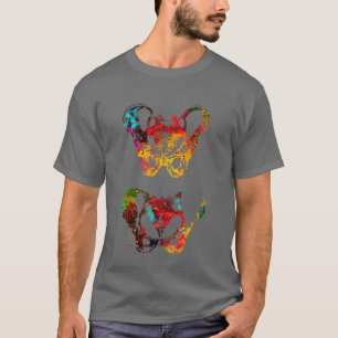 T-shirt Os mâle et femelle du bassin 2