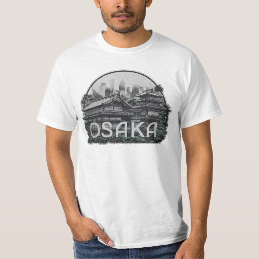 T-shirt Osaka City Japon (Devant)