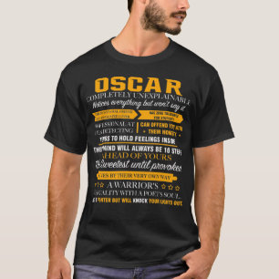 T-shirt Oscar complètement inexplicable