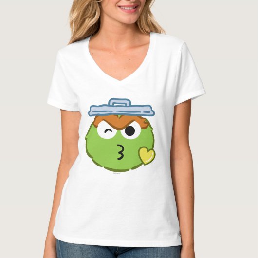 T-shirt Oscar Face Jeter un baiser (Devant)