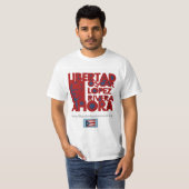 T-shirt Oscar Lopez Rivera Ahora de Libertad (Devant entier)