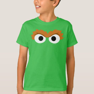 T-shirt Oscar the Grouch Big Face