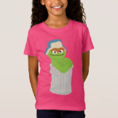 T-Shirt Oscar the Grouch Trash Can Lean (Devant)