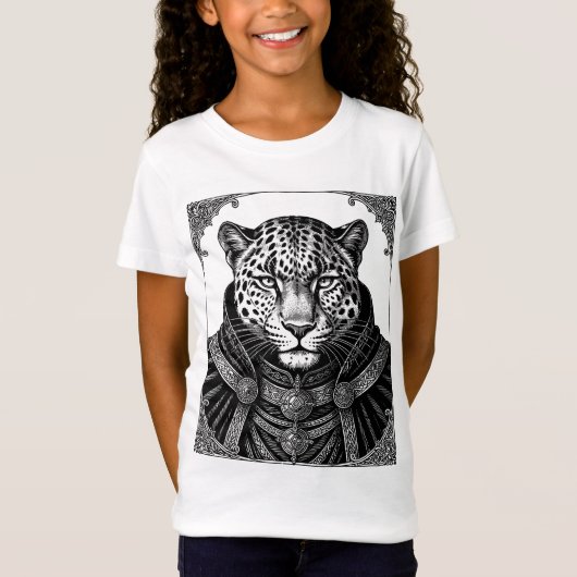 T-Shirt Ose le roi léopard des ombres (Devant)