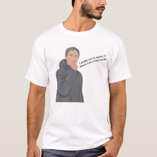 T-shirt ose Mourinho- Je préfère ne pas parler
