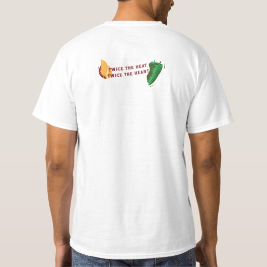 T-shirt Oser apparier | Jalapeno jumeau (Dos)