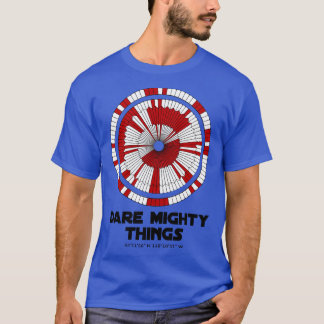 T-shirt Oser des choses puissantes persévérance Mars Rover