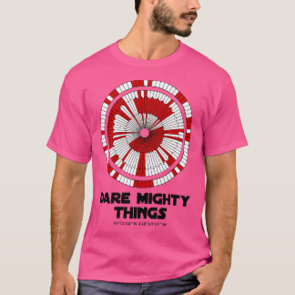 T-shirt Oser des choses puissantes persévérance Mars Rover