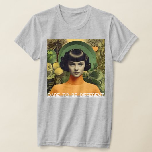 T-shirt "Oser être différent" (Poser)