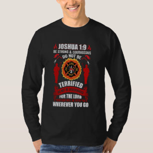 T-shirt Oshua 19 Soyez Forts Et Courageux Ne Soyez Pas Ter