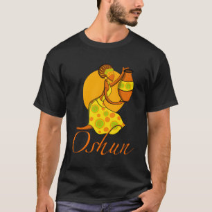 T-shirt Oshun Orishas Déesse Déité Oxum Ifa Yoruba Religi